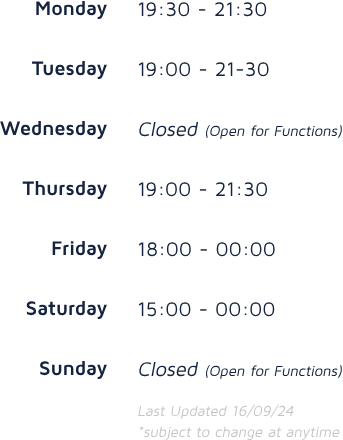 ABCC Opening Hours