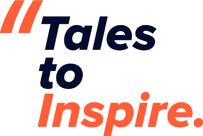 The logo for Tales to Inspire