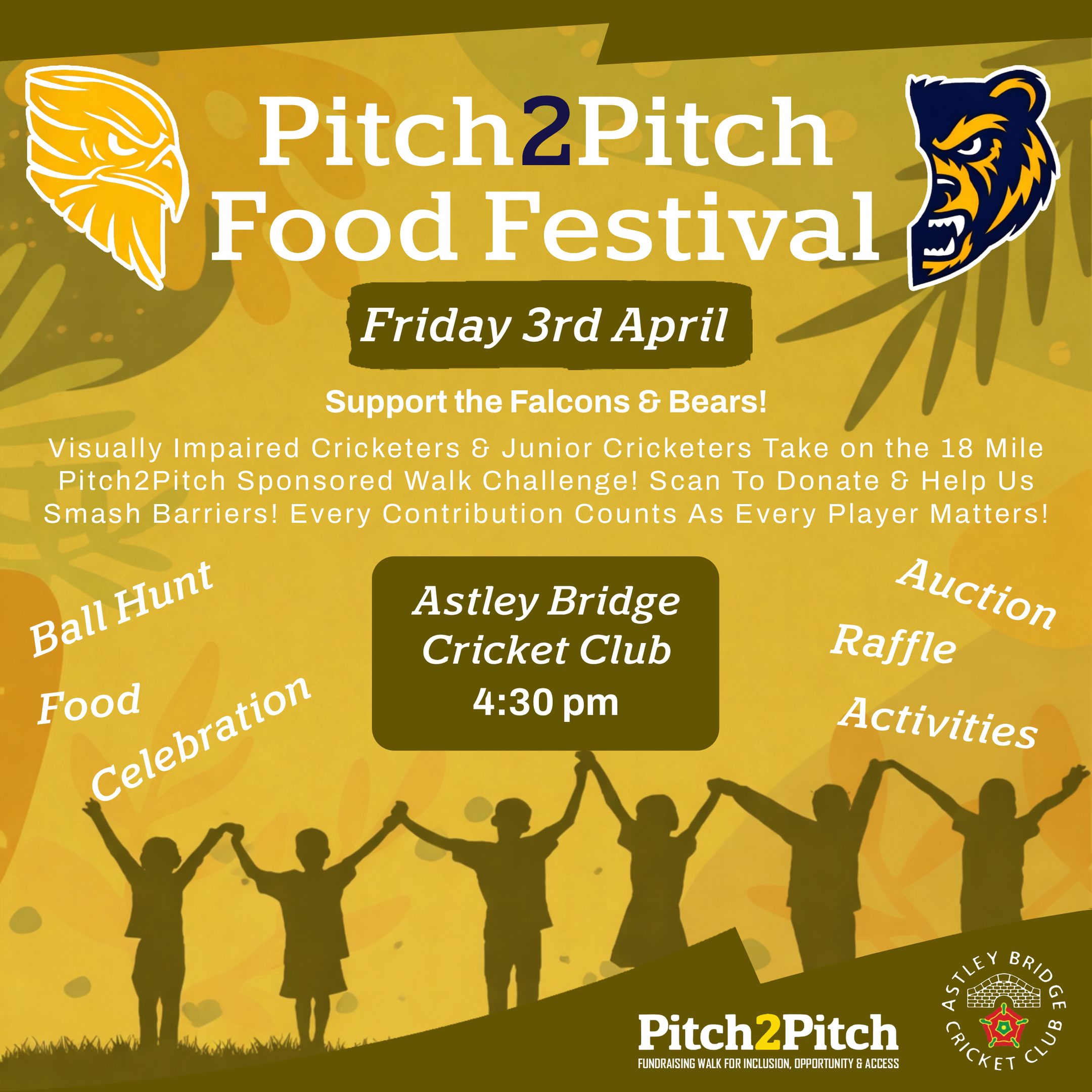 Announcement graphic for Astley Bridge Cricket Club featuring Morgan Duffy. Morgan is in the centre wearing a cricket top holding a bat. A smaller black-and-white action shot of him batting is placed on the right.